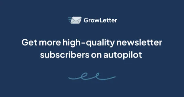 Growletter Newsletter Growth: Social Share Preview