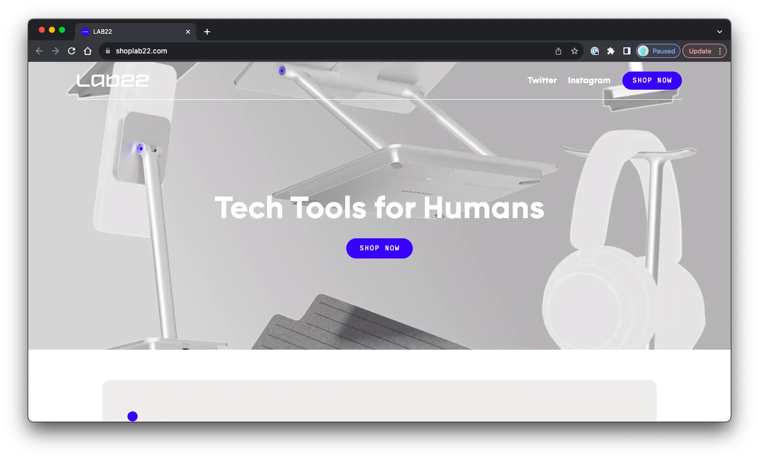Lab22: Sales Page Preview