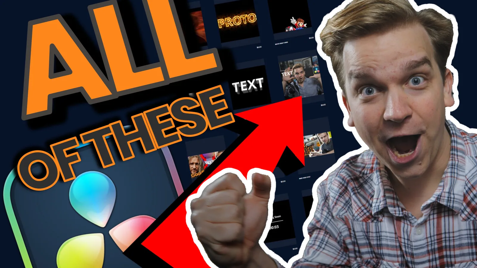 Preset Master Bundle (for Davinci Resolve): Social Share Preview
