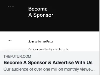 Sponsor The Futur: Social Share Preview