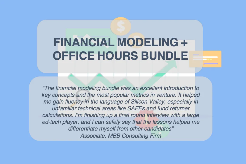 VC Financial Modeling Bundle: Social Share Preview